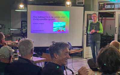 Lezing Tourclub Abcoude over onderhouden conditie in wintermaanden
