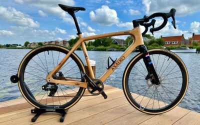 Axalko houten fietsframe