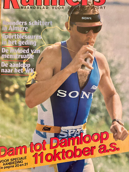 Axel Koenders op cover Runners